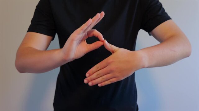 What is the Six Seven 6-7 Slang Trend - Girl Demonstrates Popular Hand Gestures