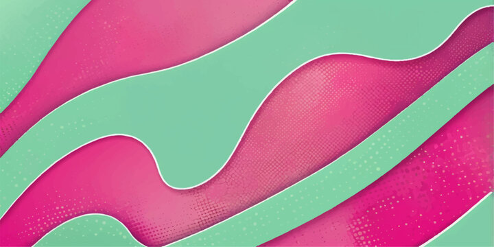 Abstract colorful background with flowing wave lines, a vector illustration design featuring rainbow colors and a dynamic curve pattern for a modern web backdrop