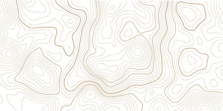 Black and white lines seamless Topographic map patterns. Vintage outdoors style. The stylized height of the topographic map contour in lines and contours isolated on transparent.