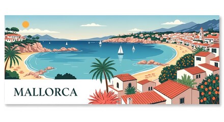 Sunlit Shores of Mallorca &ndash; A Mediterranean Dream