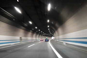 Raod tunnel in Switzerland