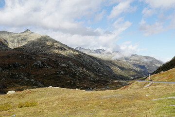 St Gotthard pass in Switzerland instead of the road tunnel