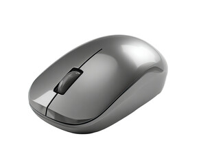 Gray wireless computer mouse (2)