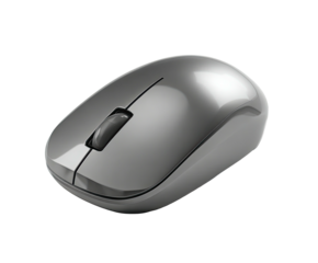 Gray wireless computer mouse (2)