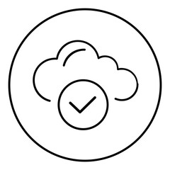 Clouds Icon Vector