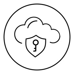 Clouds Icon Vector