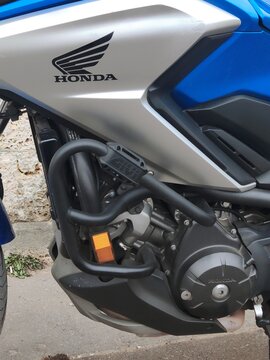 motorcycle on the road