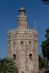 Obraz premium Torre del Oro, Seville, Spain