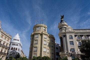 View of Typical Architecture in Seville, Spain