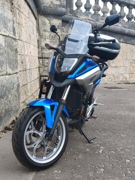 motorcycle on the street