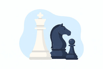 white chess queen