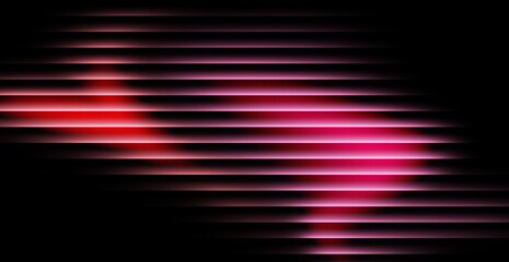 Colorful Glass Flow Digital Design