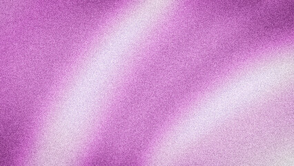 Fototapeta premium Vibrant 4K abstract grainy background with a glowing gradient of shimmering magenta-pink, soft purple, and luminous white, ideal for feminine designs