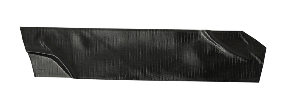 black paper adhesive tape strips on a transparent background, adhesive tape texture black scotch plastic, 