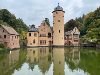 Wasserschloss in Mespalbrunn.