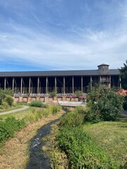 Gradierwerk in Bad Dürkheim. Saline.