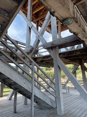Gradierwerk in Bad Dürkheim. Saline.