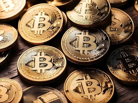 Background of bitcoin crypto coins
