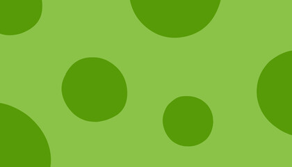 minimalist abstract background with green circles