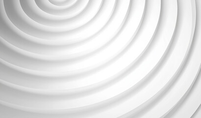 Obraz premium Intricate concentric circles create a dynamic texture in a minimalist setting with soft shadows and highlights enhancing depth