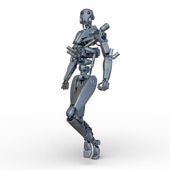 ロボット　3DCGレンダリング