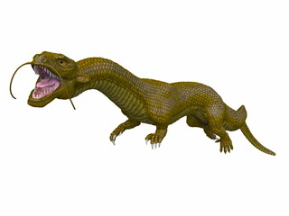 ドラゴン　3DCGレンダリング