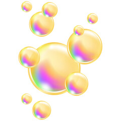 3D pink collagen bubble spheres, glossy jelly orbs with pearly foam and sparkling liquid drops.