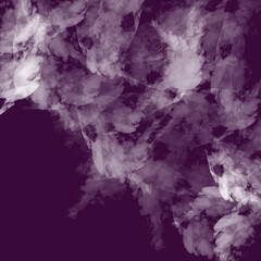 Fototapeta premium Luminous White Smoke on Dark Maroon Background Gothic, Mysterious, or Elegant Abstract Texture