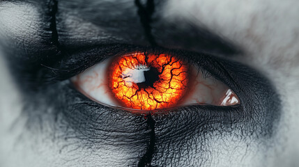 Artistic Halloween image exploring inner darkness