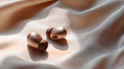 Experience ultimate wireless freedom with these sleek, modern earbuds for music lovers