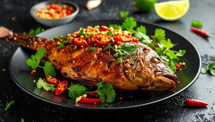 Vietnamese Caramelized Fish Stir-Fry