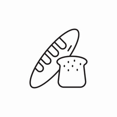 breads bakery icon sign vector