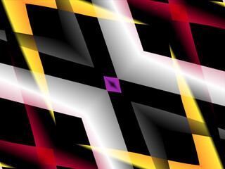 colourful simple and abstract modern  line art	
