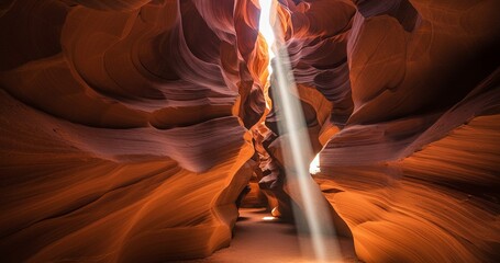 light coming in through the gaps.