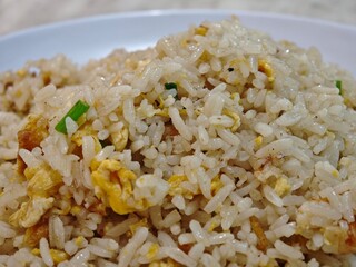 Chinese fried rice with chicken