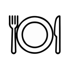 Ilustraci&oacute;n del icono vectorial de menu
