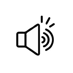 Ilustración del icono vectorial de ruidoso
