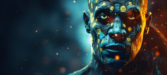 Pointillist Grunge Design High Orc