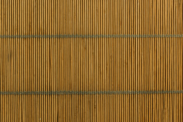 Cortina de pequeñas cañas de bambú, textura
