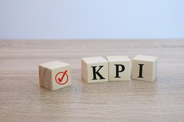 KPI Cubes Measuring Key Performance Indicators for Business Success