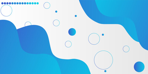 Modern graphic element with background Abstract geometric shapes. Design element for web banners, posters, blue and white.