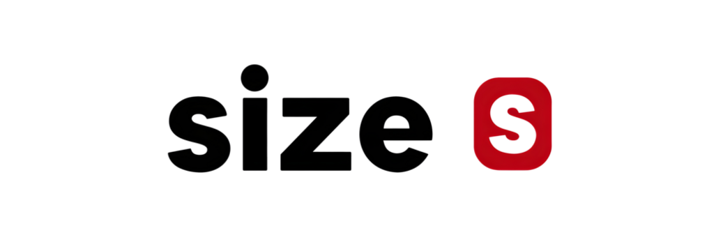 Size S on a transparent background. Text. Label, tag, price tag for designers, marketers and IT. Popular illustration, object, texture. Sphere of trade, economy, sales.