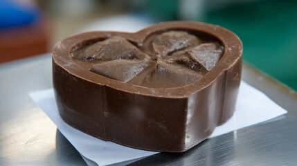 Single Bar Chocolate White Paper Simple Composition
