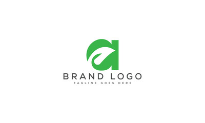 letter A logo design vector template design for brand.