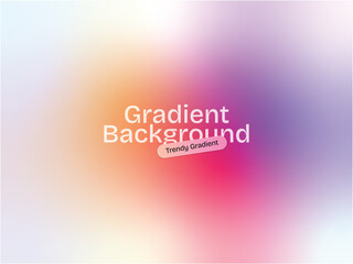 Fototapeta premium Trendy UI Friendly Gradient Background With Abstract Gradient Effect Blurred Background And Texture