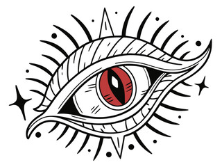 eye of the person drawing, eyebrow, tattoo, woman, design, eye, black, human, cartoon, painting, iris, symbol, vector, illustration, beauty, eyeball, face, vision, eyelashes, eyesight, eyelash, look, 