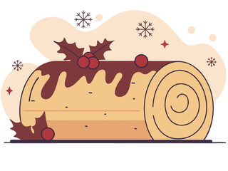 illustration of a cake with a chocolate cafe, snail, brown, animal, chocolate, cake, vector, dessert, birthday, icon, label, love, cream, christmas, cartoon, illustration, food, sweet, design, symbol,