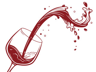 red wine pouring into glass celebrate, motion, red wine, splashing, liquid, drink, wine, glass, red, alcohol, wineglass, isolated, celebration, bottle, winery, party, drop, restaurant, bar, object, be