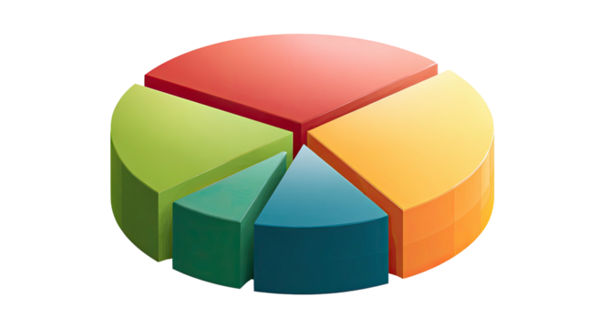 Colorful 3D pie chart (1)