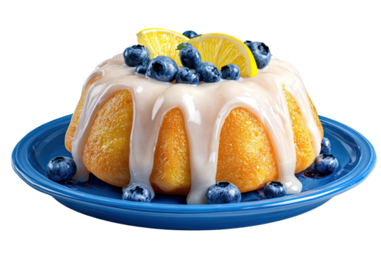 Lemon Blueberry Bundt Cake (3)